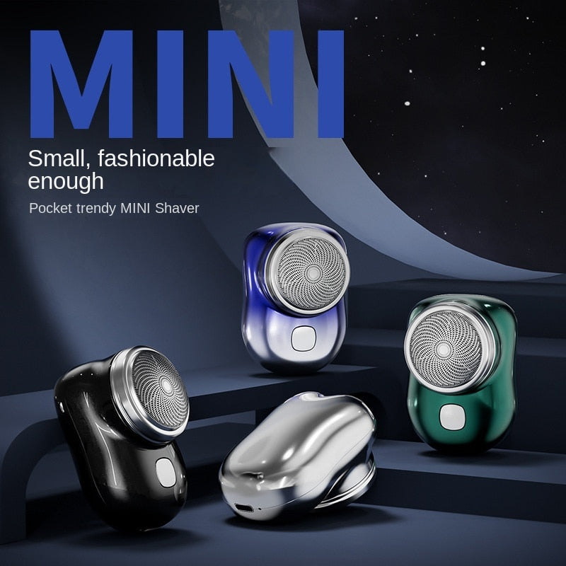 MINIp10 razor upgrade 6 blade portable mini-charge travel electric razor car men shave Razor